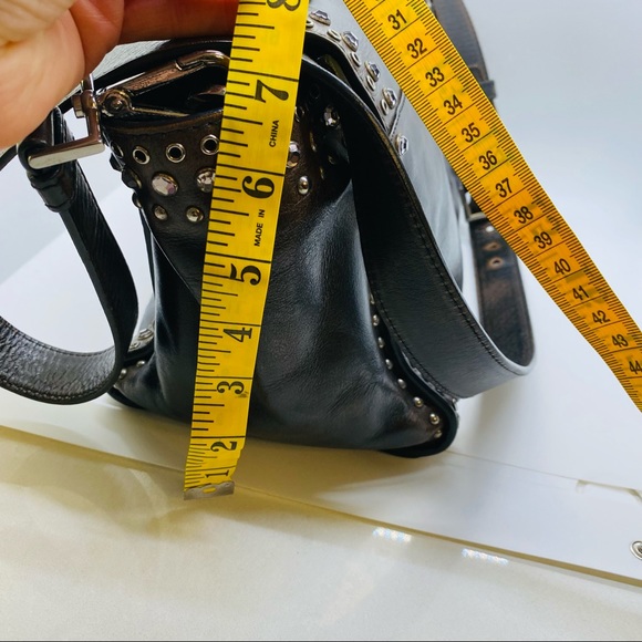 Prada Vitello Vintage Twin Pocket Satchel Bag, Black (Nero). - Picture 15 of 17